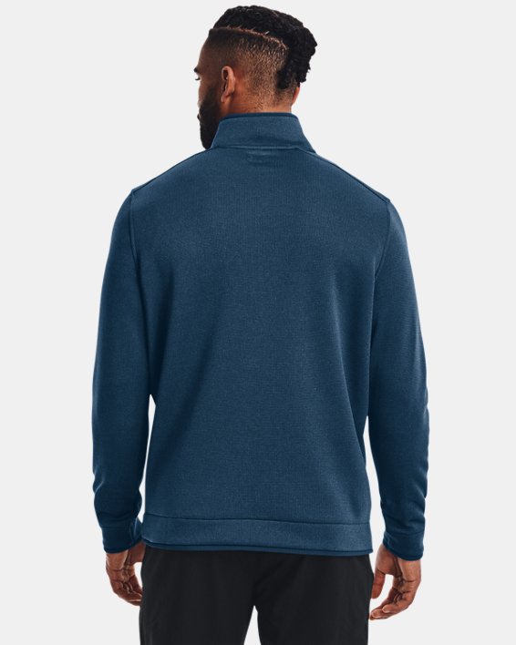 Maglia UA Storm SweaterFleece ½ Zip da uomo, Blue, pdpMainDesktop image number 1
